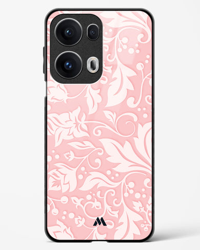 Floral Pink Zephyrs Glass Case Phone Cover (Oppo)