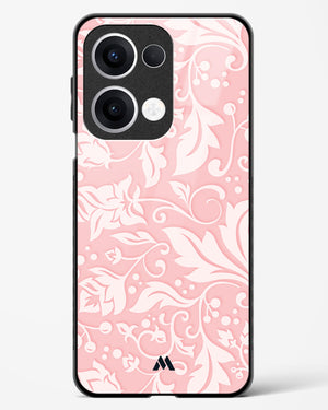Floral Pink Zephyrs Glass Case Phone Cover (Oppo)