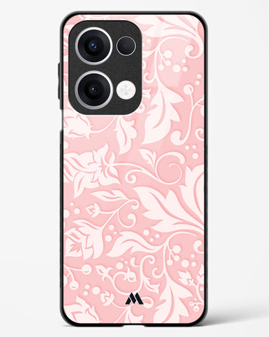 Floral Pink Zephyrs Glass Case Phone Cover (Oppo)