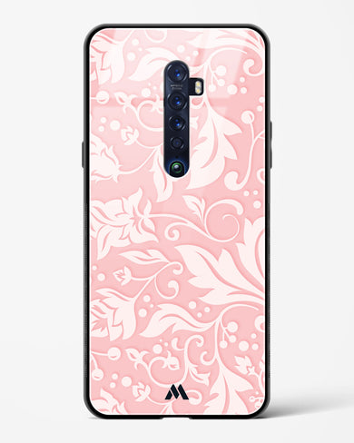 Floral Pink Zephyrs Glass Case Phone Cover (Oppo)