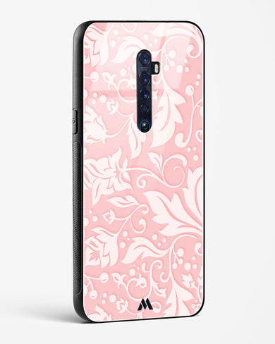 Floral Pink Zephyrs Glass Case Phone Cover (Oppo)