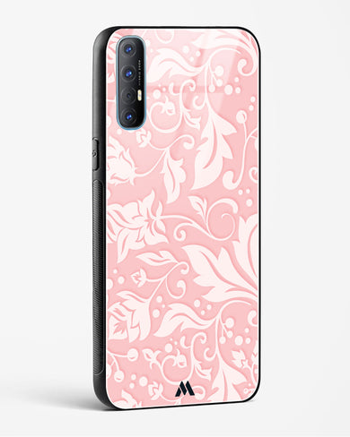 Floral Pink Zephyrs Glass Case Phone Cover (Oppo)