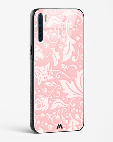 Floral Pink Zephyrs Glass Case Phone Cover (Oppo)