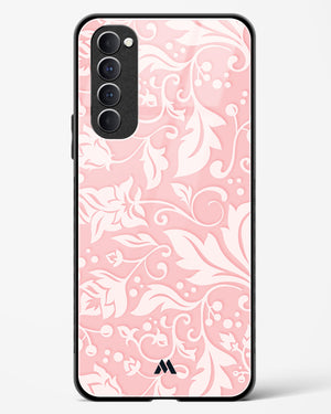 Floral Pink Zephyrs Glass Case Phone Cover (Oppo)