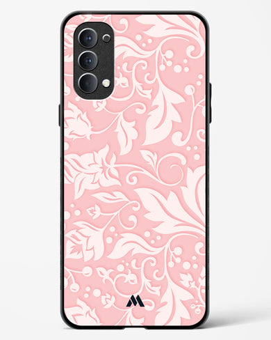 Floral Pink Zephyrs Glass Case Phone Cover (Oppo)