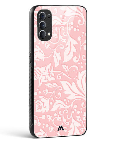 Floral Pink Zephyrs Glass Case Phone Cover (Oppo)