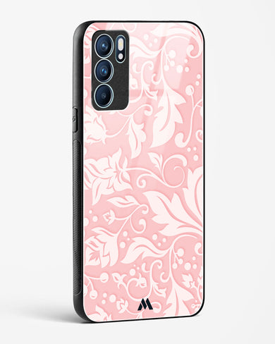 Floral Pink Zephyrs Glass Case Phone Cover (Oppo)