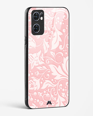 Floral Pink Zephyrs Glass Case Phone Cover (Oppo)