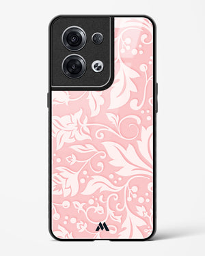 Floral Pink Zephyrs Glass Case Phone Cover (Oppo)