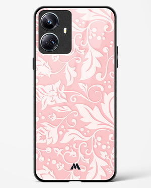 Floral Pink Zephyrs Glass Case Phone Cover (Realme)