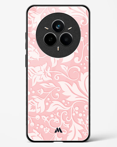 Floral Pink Zephyrs Glass Case Phone Cover (Realme)