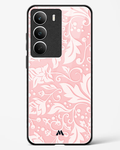 Floral Pink Zephyrs Glass Case Phone Cover (Realme)