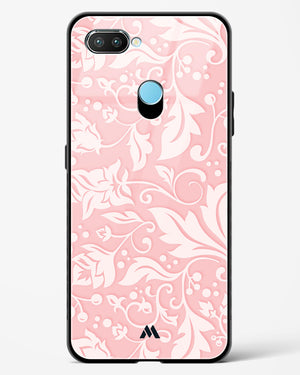 Floral Pink Zephyrs Glass Case Phone Cover-(Realme)