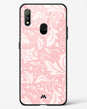 Floral Pink Zephyrs Glass Case Phone Cover-(Realme)