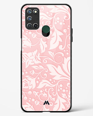 Floral Pink Zephyrs Glass Case Phone Cover (Realme)
