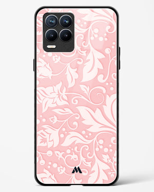 Floral Pink Zephyrs Glass Case Phone Cover (Realme)