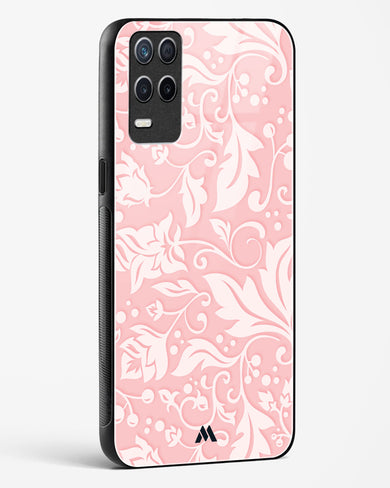 Floral Pink Zephyrs Glass Case Phone Cover-(Realme)