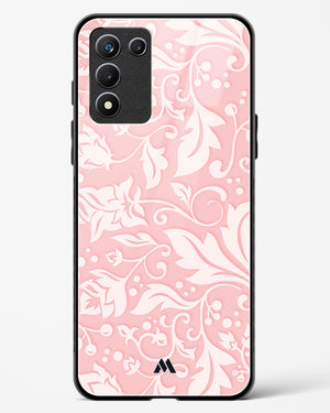 Floral Pink Zephyrs Glass Case Phone Cover (Realme)