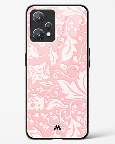 Floral Pink Zephyrs Glass Case Phone Cover-(Realme)