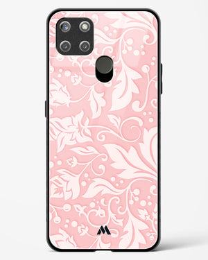 Floral Pink Zephyrs Glass Case Phone Cover (Realme)