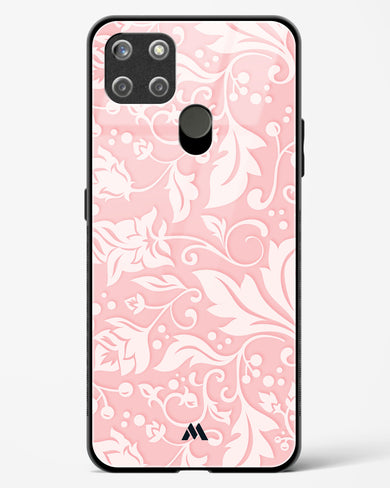 Floral Pink Zephyrs Glass Case Phone Cover (Realme)