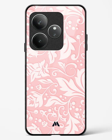 Floral Pink Zephyrs Glass Case Phone Cover (Realme)