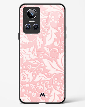 Floral Pink Zephyrs Glass Case Phone Cover-(Realme)