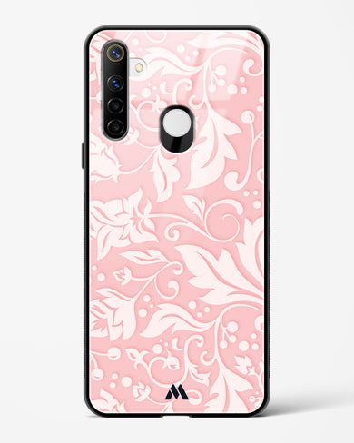 Floral Pink Zephyrs Glass Case Phone Cover (Realme)
