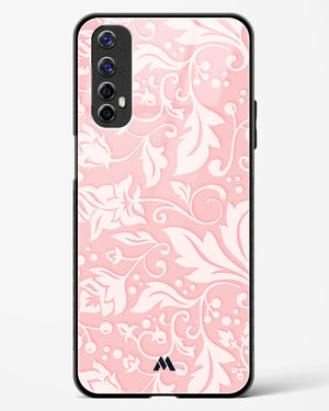 Floral Pink Zephyrs Glass Case Phone Cover (Realme)