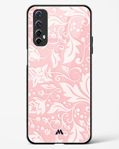 Floral Pink Zephyrs Glass Case Phone Cover (Realme)
