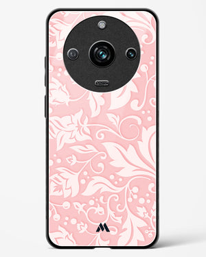 Floral Pink Zephyrs Glass Case Phone Cover (Realme)