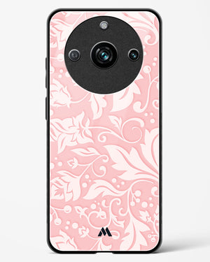 Floral Pink Zephyrs Glass Case Phone Cover-(Realme)