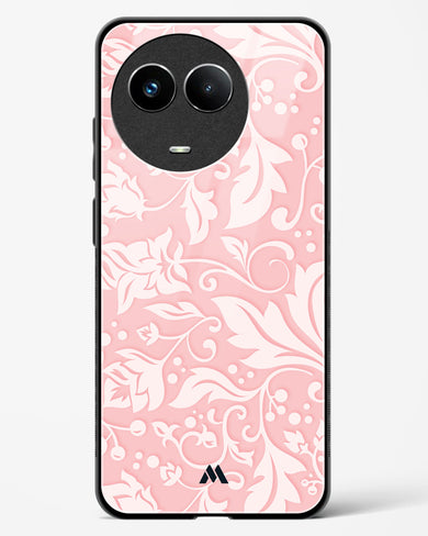 Floral Pink Zephyrs Glass Case Phone Cover (Realme)