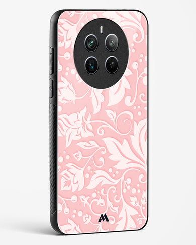 Floral Pink Zephyrs Glass Case Phone Cover (Realme)