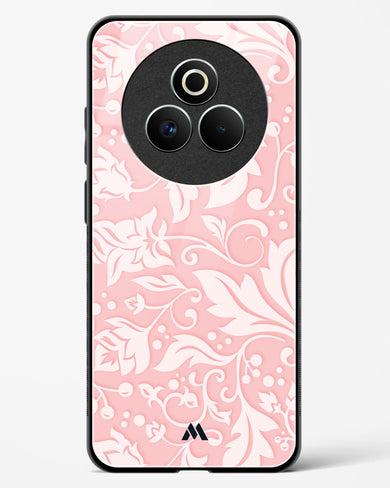 Floral Pink Zephyrs Glass Case Phone Cover (Realme)