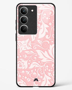 Floral Pink Zephyrs Glass Case Phone Cover (Realme)