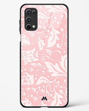 Floral Pink Zephyrs Glass Case Phone Cover (Realme)