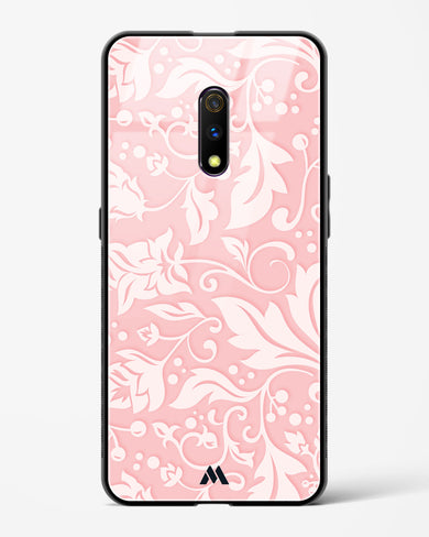 Floral Pink Zephyrs Glass Case Phone Cover (Realme)