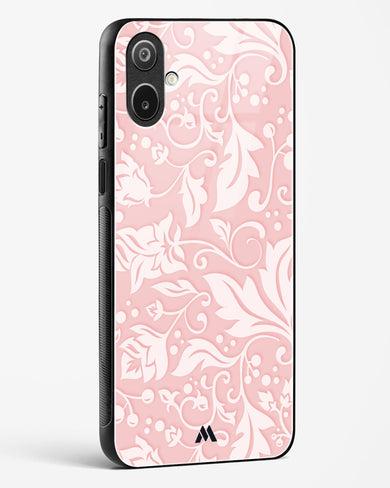 Floral Pink Zephyrs Glass Case Phone Cover (Samsung)