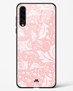 Floral Pink Zephyrs Glass Case Phone Cover (Samsung)