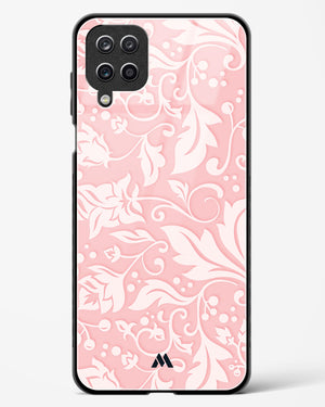 Floral Pink Zephyrs Glass Case Phone Cover (Samsung)