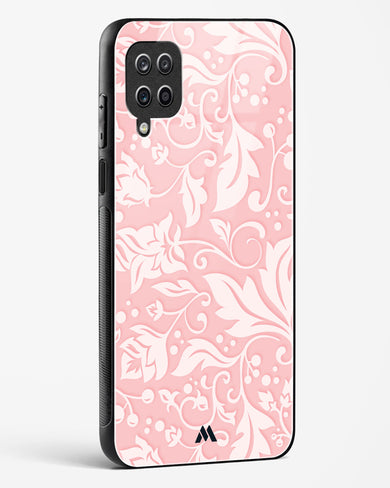 Floral Pink Zephyrs Glass Case Phone Cover-(Samsung)