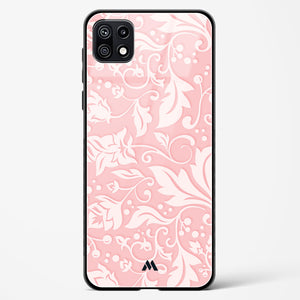 Floral Pink Zephyrs Glass Case Phone Cover (Samsung)