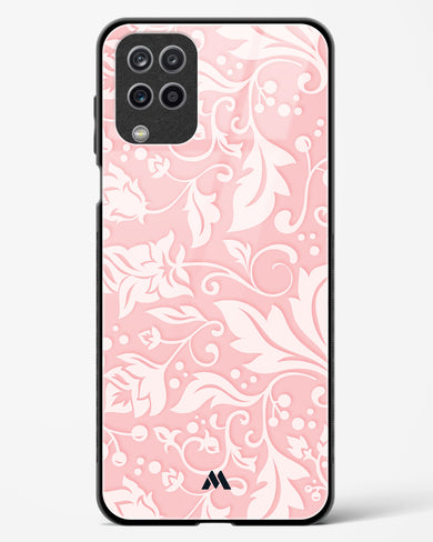 Floral Pink Zephyrs Glass Case Phone Cover (Samsung)