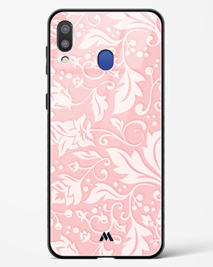 Floral Pink Zephyrs Glass Case Phone Cover-(Samsung)