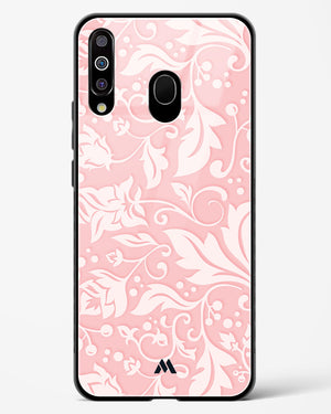 Floral Pink Zephyrs Glass Case Phone Cover-(Samsung)