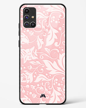 Floral Pink Zephyrs Glass Case Phone Cover-(Samsung)