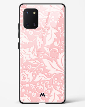 Floral Pink Zephyrs Glass Case Phone Cover-(Samsung)