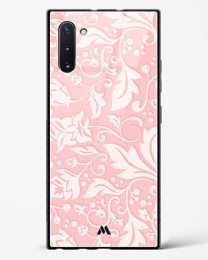 Floral Pink Zephyrs Glass Case Phone Cover (Samsung)