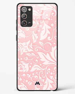 Floral Pink Zephyrs Glass Case Phone Cover (Samsung)
